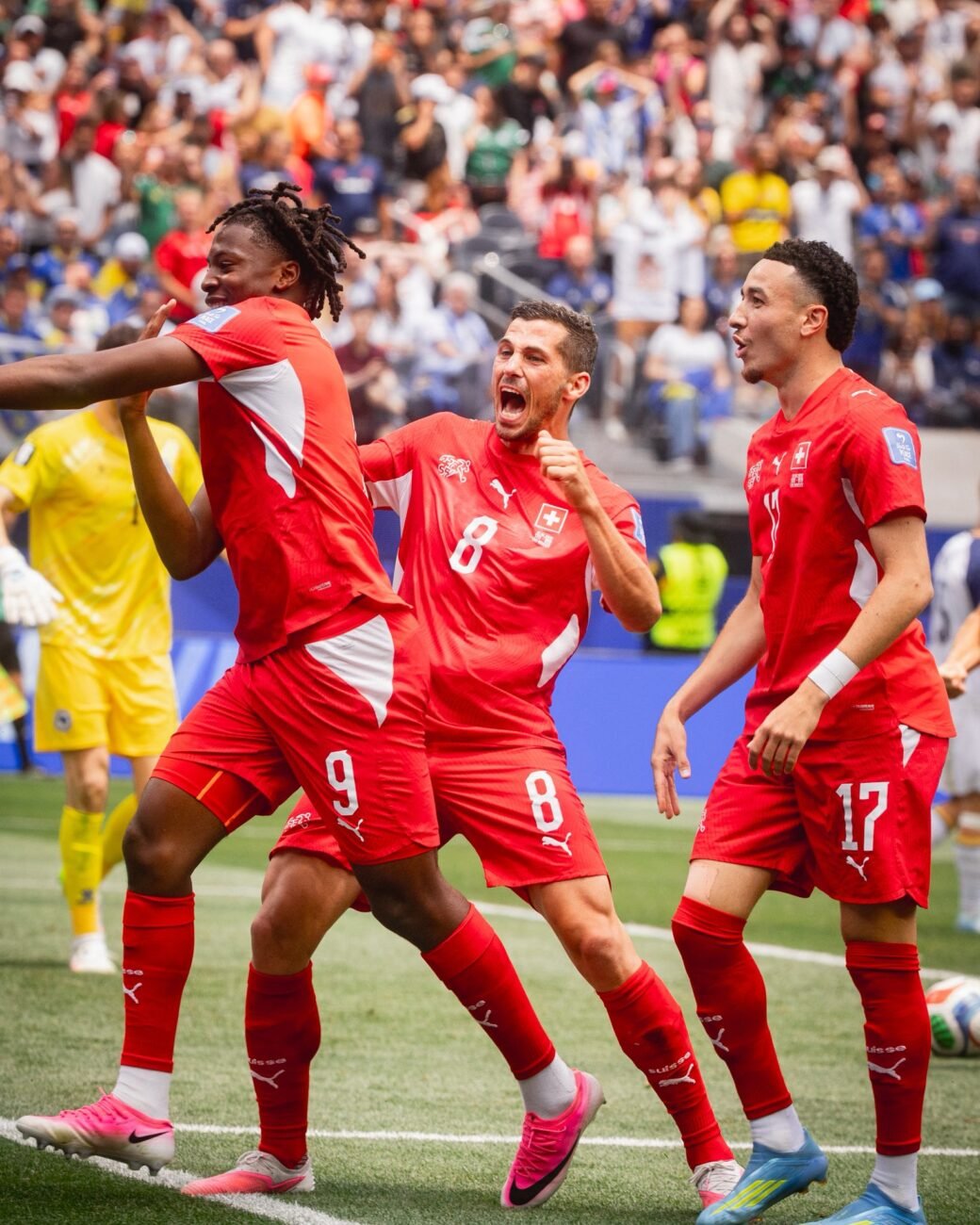 Mondial 2026, 2e jrnée Gr. B : le Canada et la Suisse cartonnent
